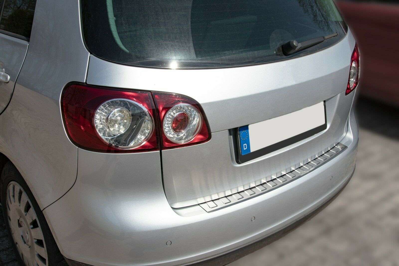 RECAMBO Protezione Paraurti In Acciaio Inox Interno Opaco Per VW Tiguan III CT1 2024- – Antigraffio Su Misura Con Nastro Biadesivo, Montaggio Senza Fori