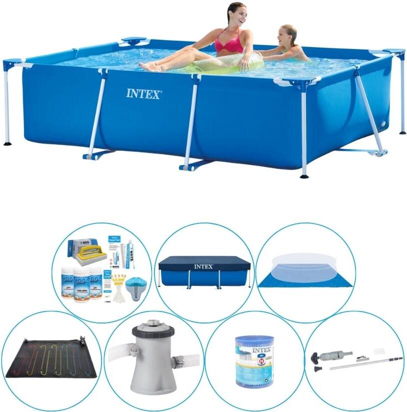 Bazén Intex Frame Pool - 220 x 150 x 60 cm - kompletné balenie