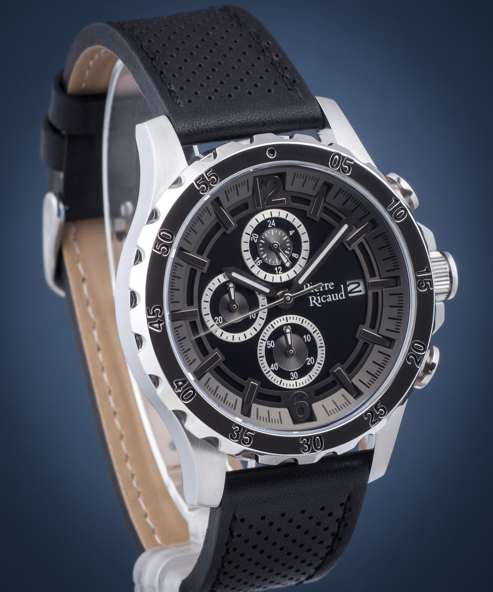 Hodinky Pierre Ricaud P60040.5254CH black