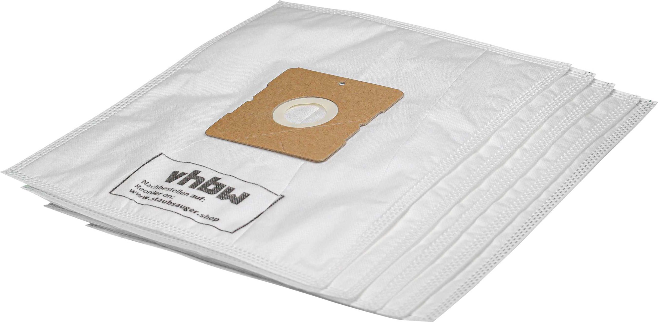 vhbw 5x Staubbeutel kompatibel mit Sinbo SVC- 3449, 8603 Staubsauger - 32cm x 27cm Weiß 150547454-231