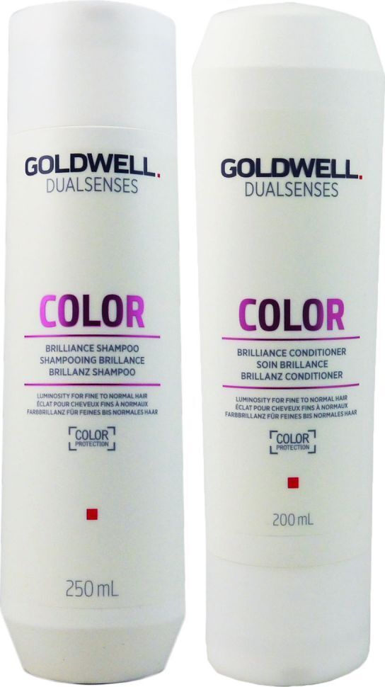 Goldwell Color Brilliance 250 ml Shampoo & 200 ml Color Brilliance Conditioner Set
