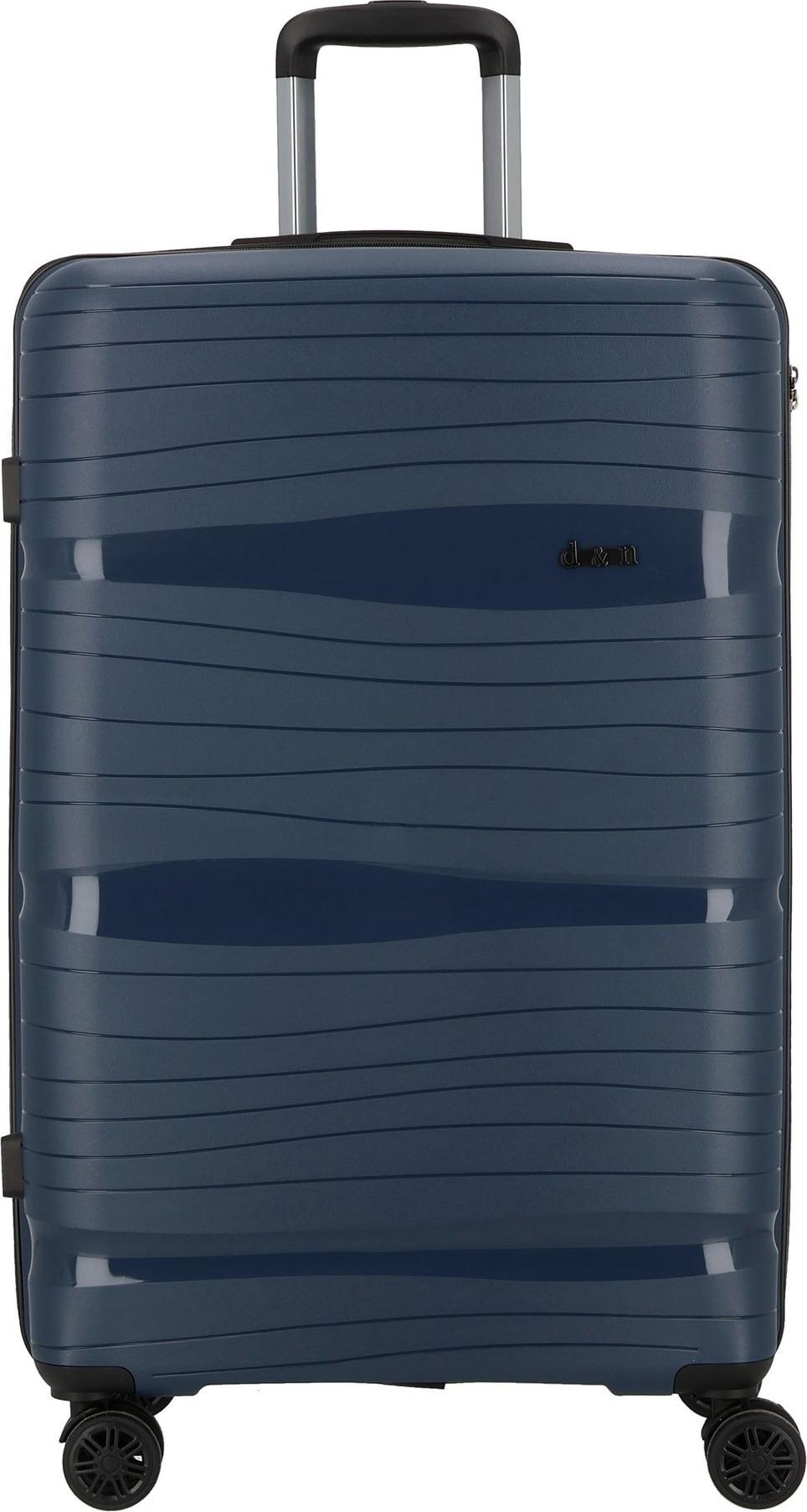 d & n lederwaren d&n Travel Line 4300 4 Rollen Trolley L 78 cm 4370-06