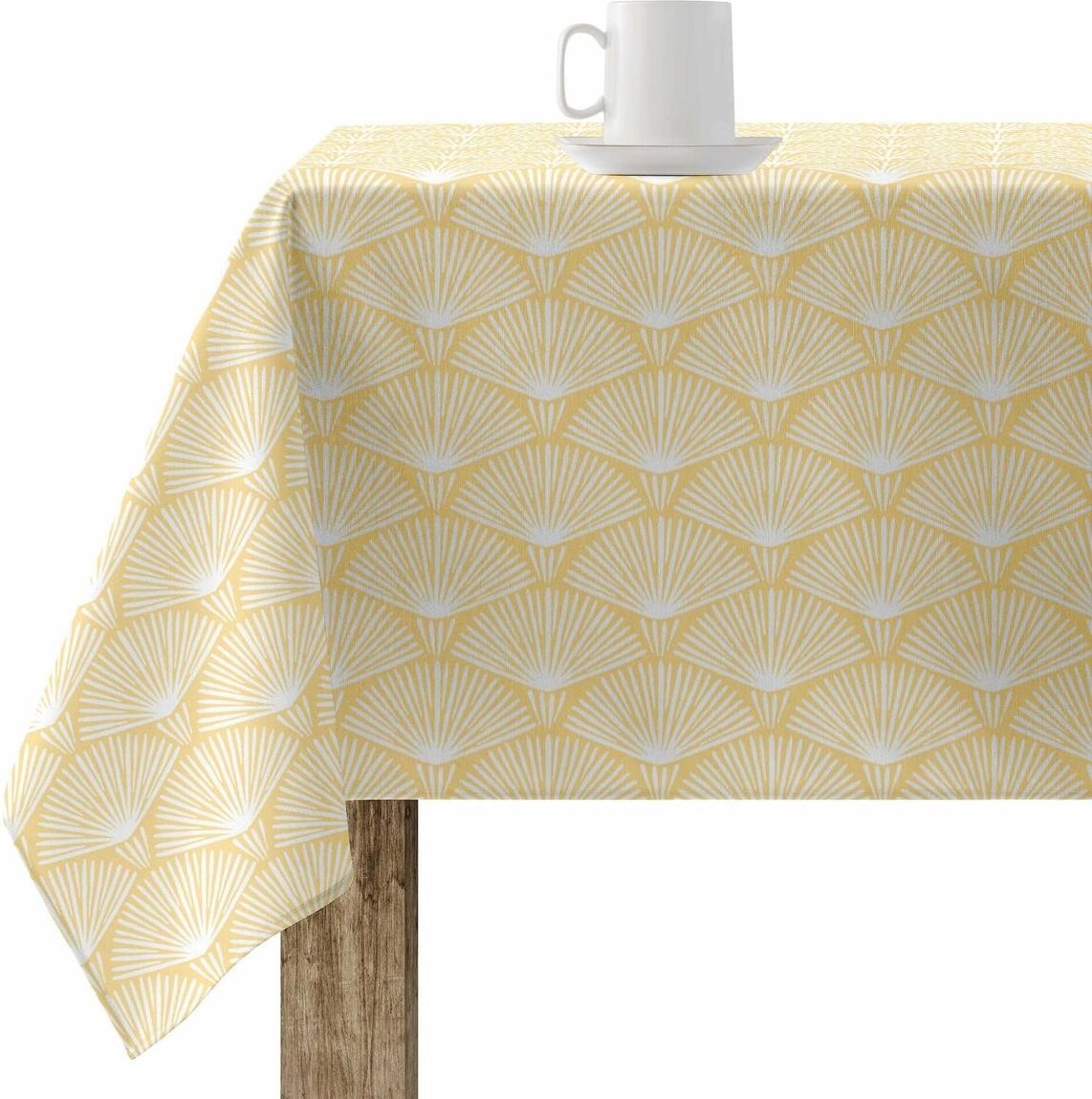 Belum 300x 140 Cm Fleckenschutz-tischdecke Gelb Gelb One Size 136270