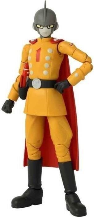 Dragon Ball Super Super Hero Gamma 1 Actionfigur, 17 cm, Dragon Stars, 16 Artikulationspunkte, BANDAI BAN3296580407224