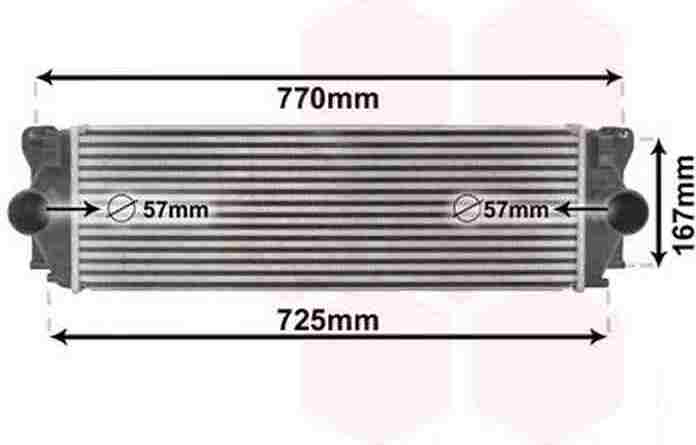 VAN WEZEL Intercooler Článok: 30004396
