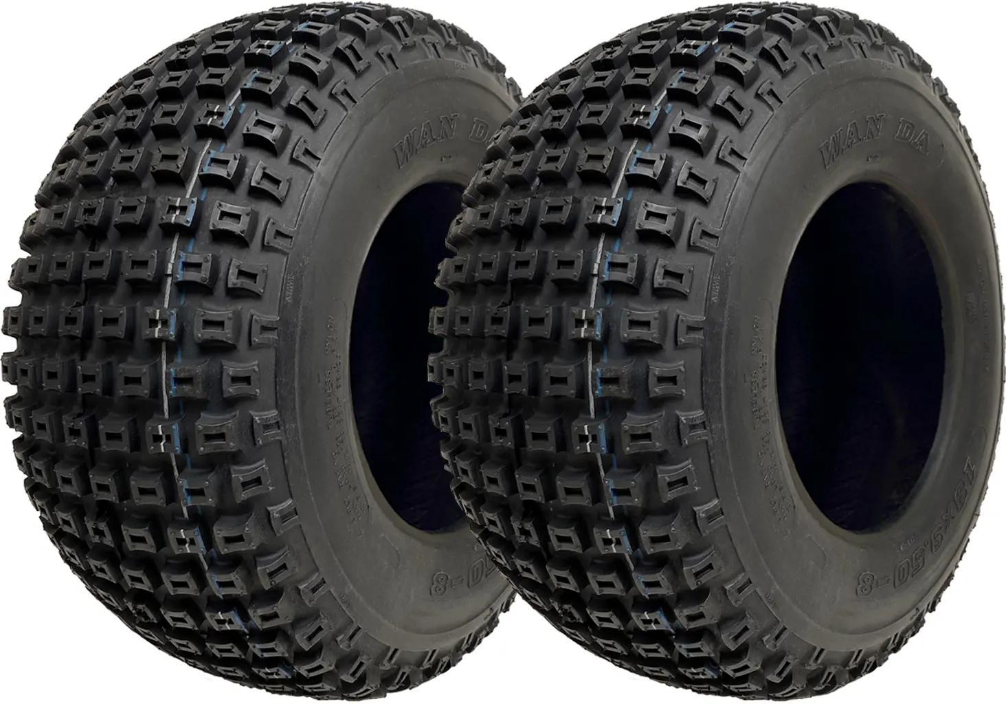 18x9.50-8 Knobby ATV Quad pneumatiky Wanda P322 4-vrstvové bezdušové Off Road (sada 2)