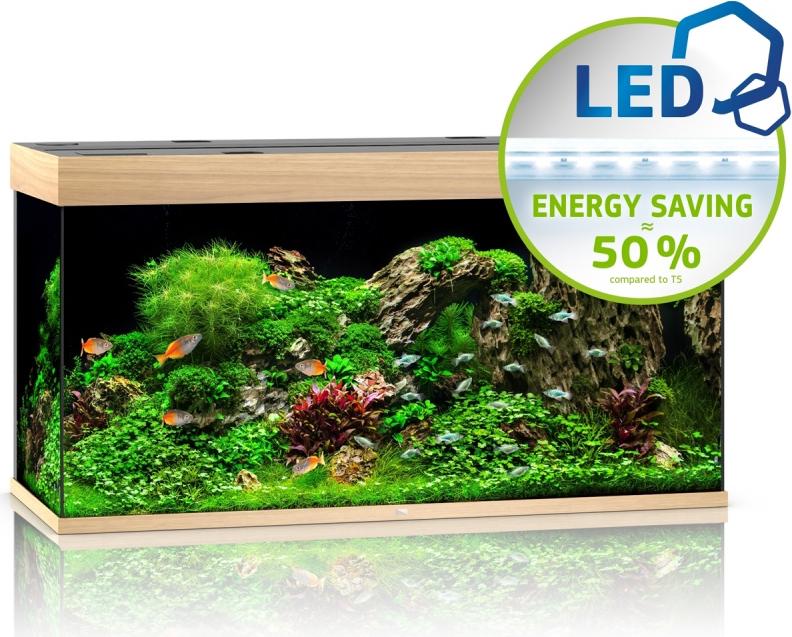 Juwel Rio 350 LED helles Holz - Aquarium Juwel 7850
