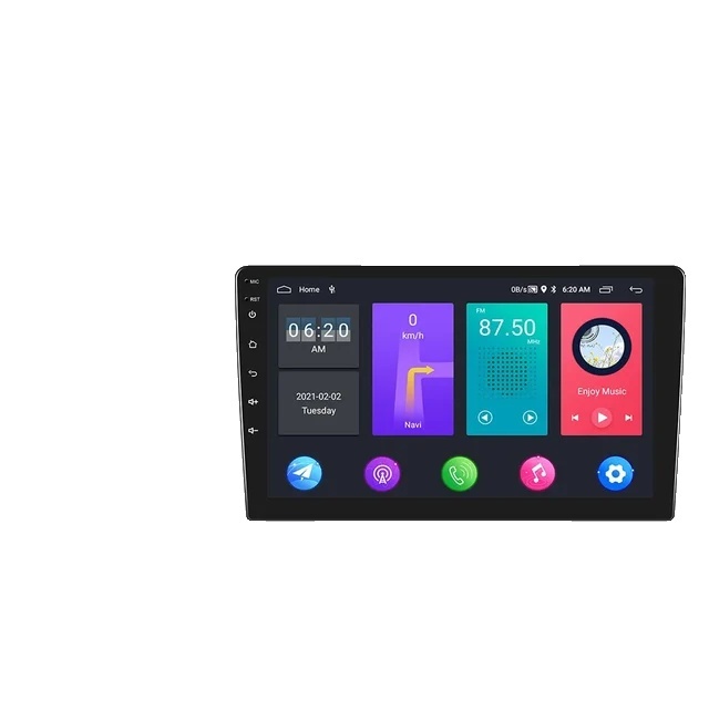 Autorádio, Android/10-palcový displej, pripojenie Bluetooth 4G/WLAN, 10-palcový 1G 32G