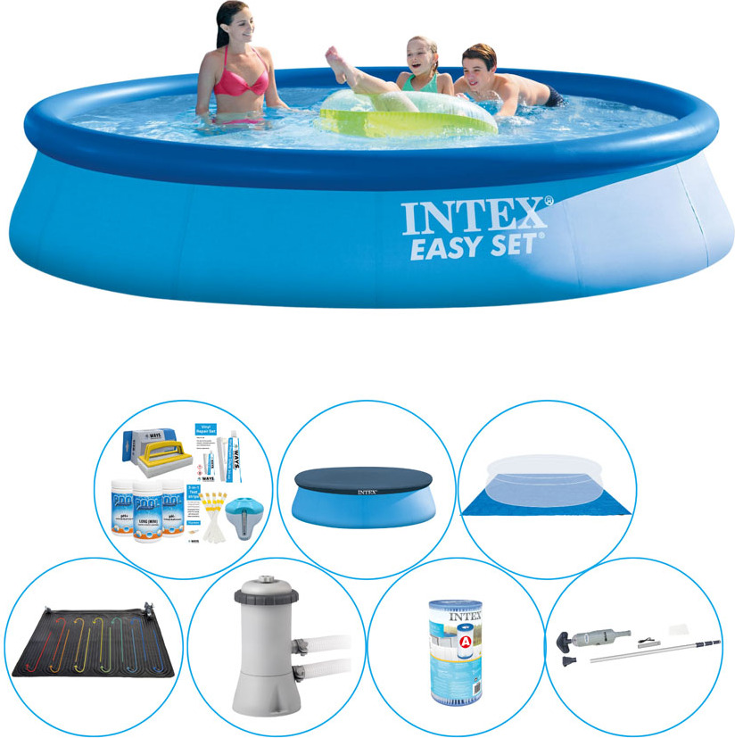 Príslušenstvo k bazénom Plus - Intex Easy Set Round 396x84 cm