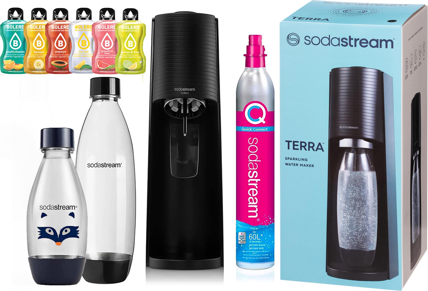 SODASTREAM TERRA SATURATOR Wassersprudler z rodiny MAX