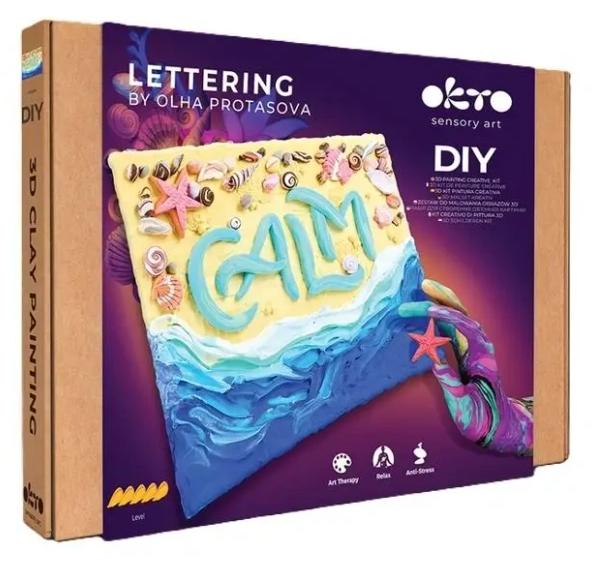 Inna 3D-Modellier-Set aus Modelliermasse "CALM" OKTO 10052