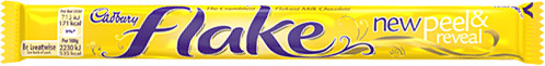 Cadbury Flake Schokoriegel mit zarter, mürber Textur, 48er Packung à 32g 05000201322609