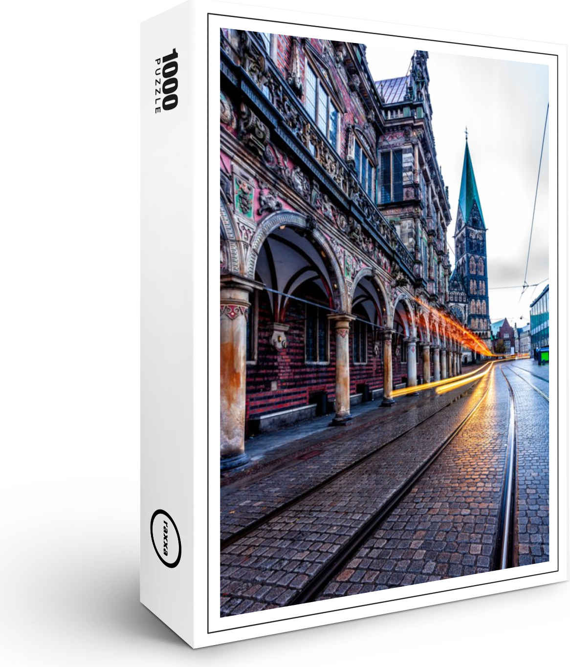 raxxa Premium-Puzzle "Altes Bremer Rathaus und Dom", 1000 Teile 1-14270-4978-264