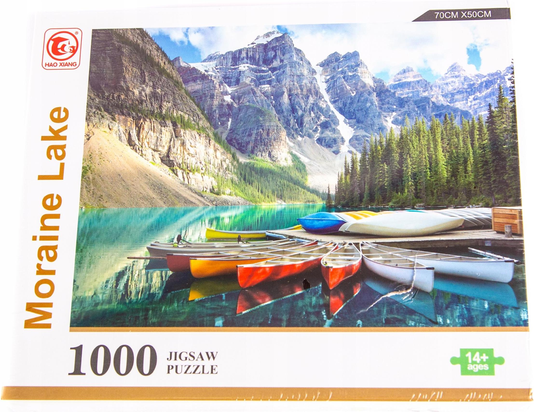 Midex PUZZLE 1000 Teile Gletschersee Moraine KANADA