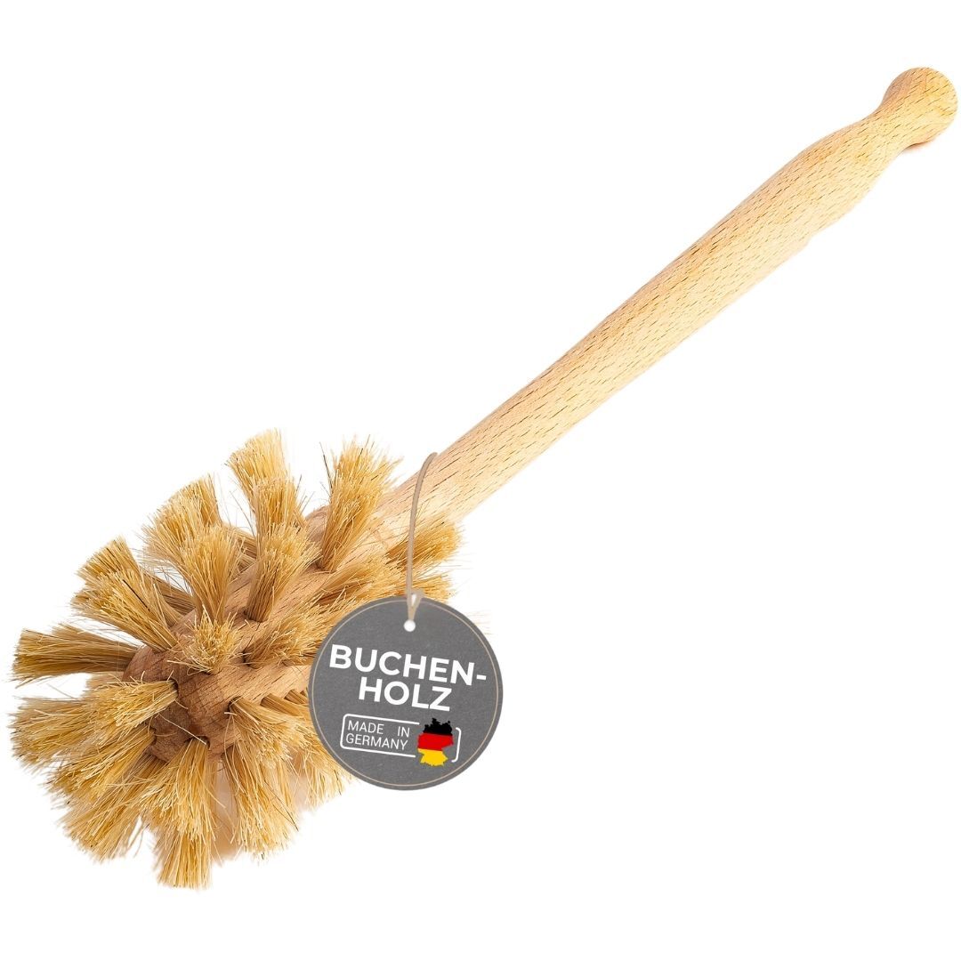 Topanbieter999 TOPANBIETER 999 Flaschenbürste Buchenholz Brüste Spülbürste nachhaltig langlebig