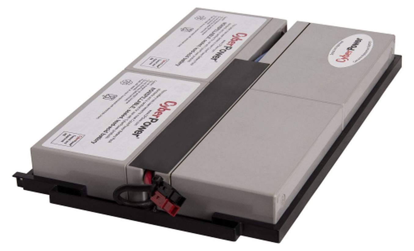 CyberPower Replacement Battery Pack RBP0027 für PR1000ELCDRT1U, Plombierte Bleisäure (VRLA), 24 V, 4 Stück(e), Grau, CyberPower PR1000ELCDRT1U (Gen.2), 6,2 kg