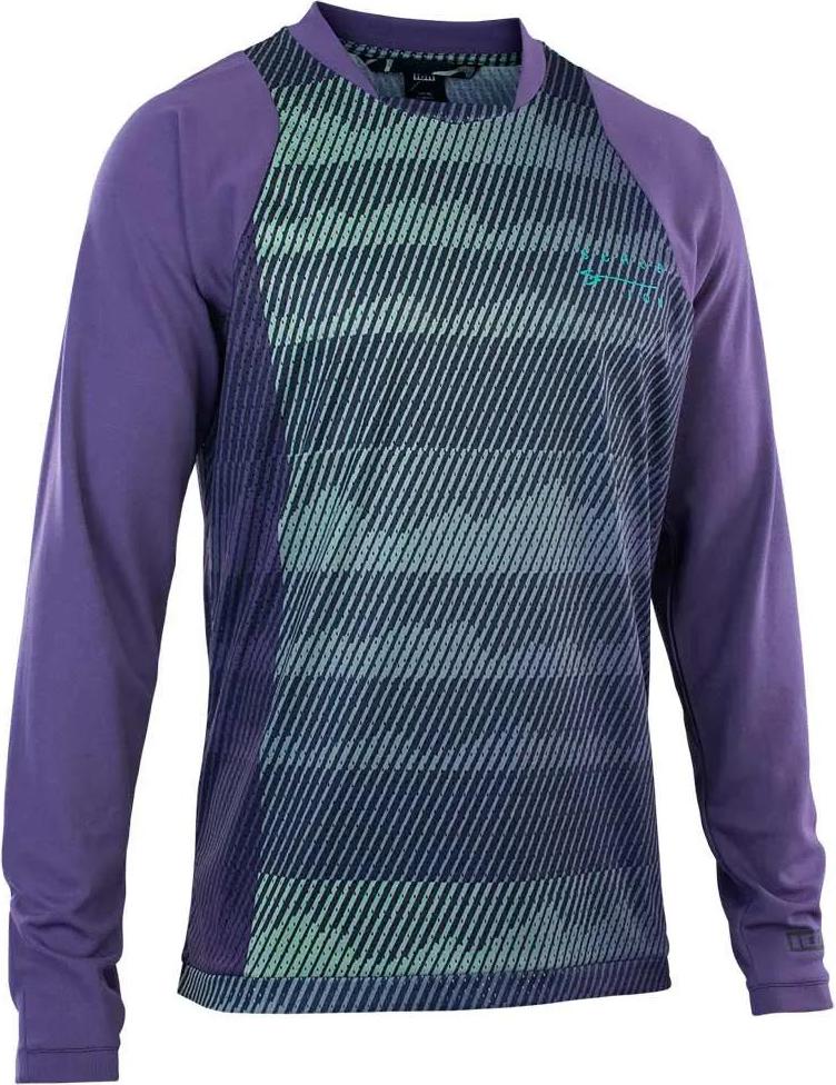 Ion Scrub Langarm-trikot Grün,Lila S Herren Grün,Lila S 47232-5009-061-48/S