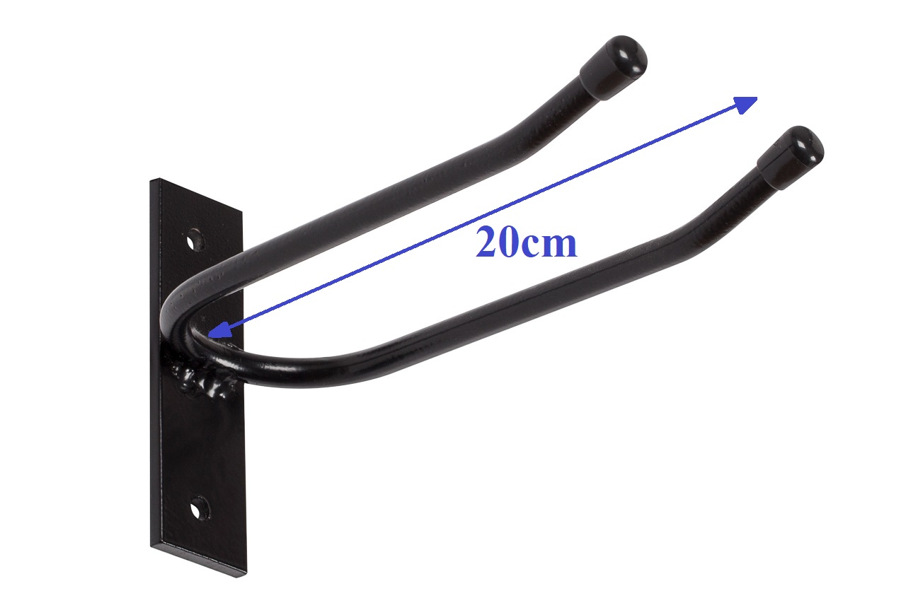 AZZAP Gerätehalter WN2 Halterung Gartengerätehalter Besenhalter Spatenhalter 20cm Wandhalter
