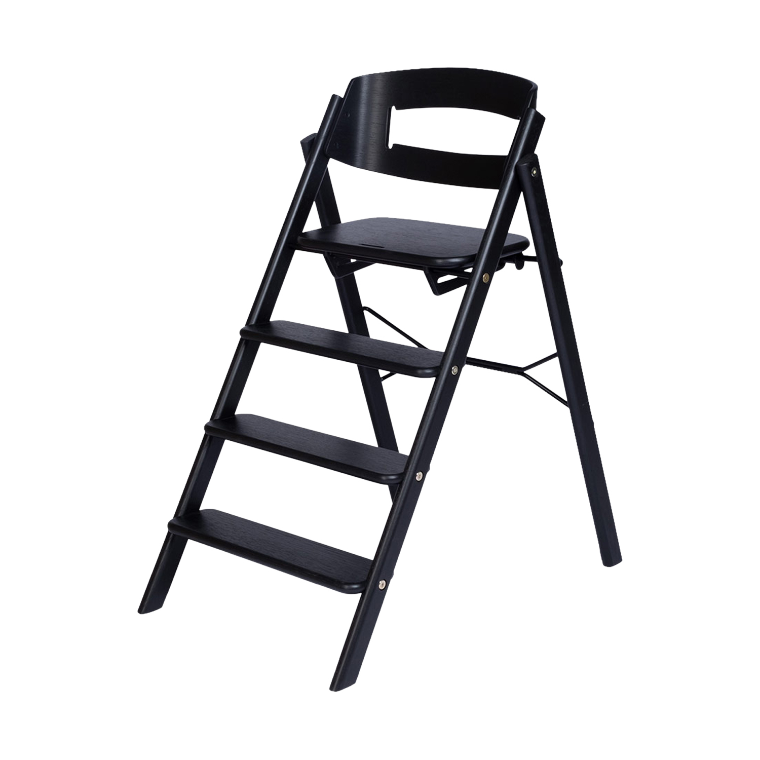 KAOS. KAOS Klapp Hochstuhl – Klappbar – Oak Black | Overige 595199