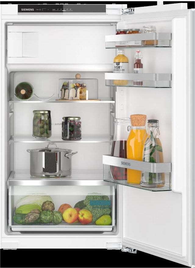 Siemens iQ300, vstavaná chladnička s mrazničkou, 102,5 x 56 cm, plochý záves, KI32LVFE0