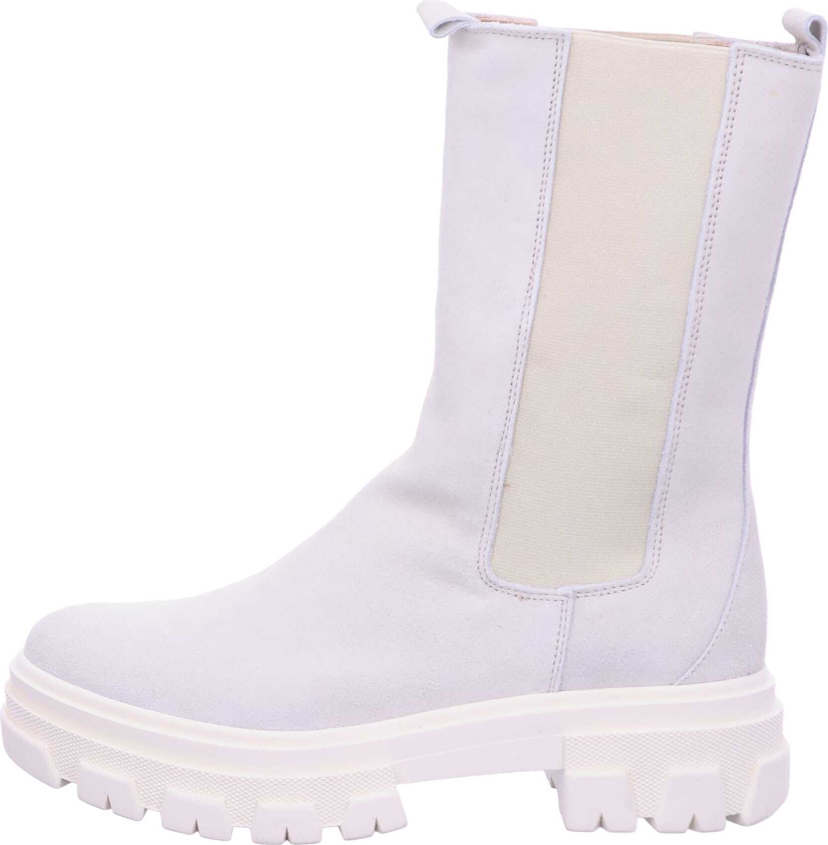 OnlineShoes Online Shoes Chelsea Boots Damen 31323437363133 Weiß 40 EU F-8422-04-beige