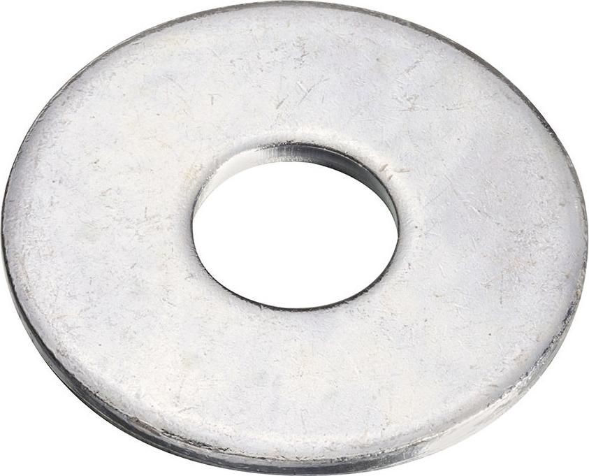 Box L 100 Stück. Flache Scheibe Groß Zink 5,3x15mm Fadix