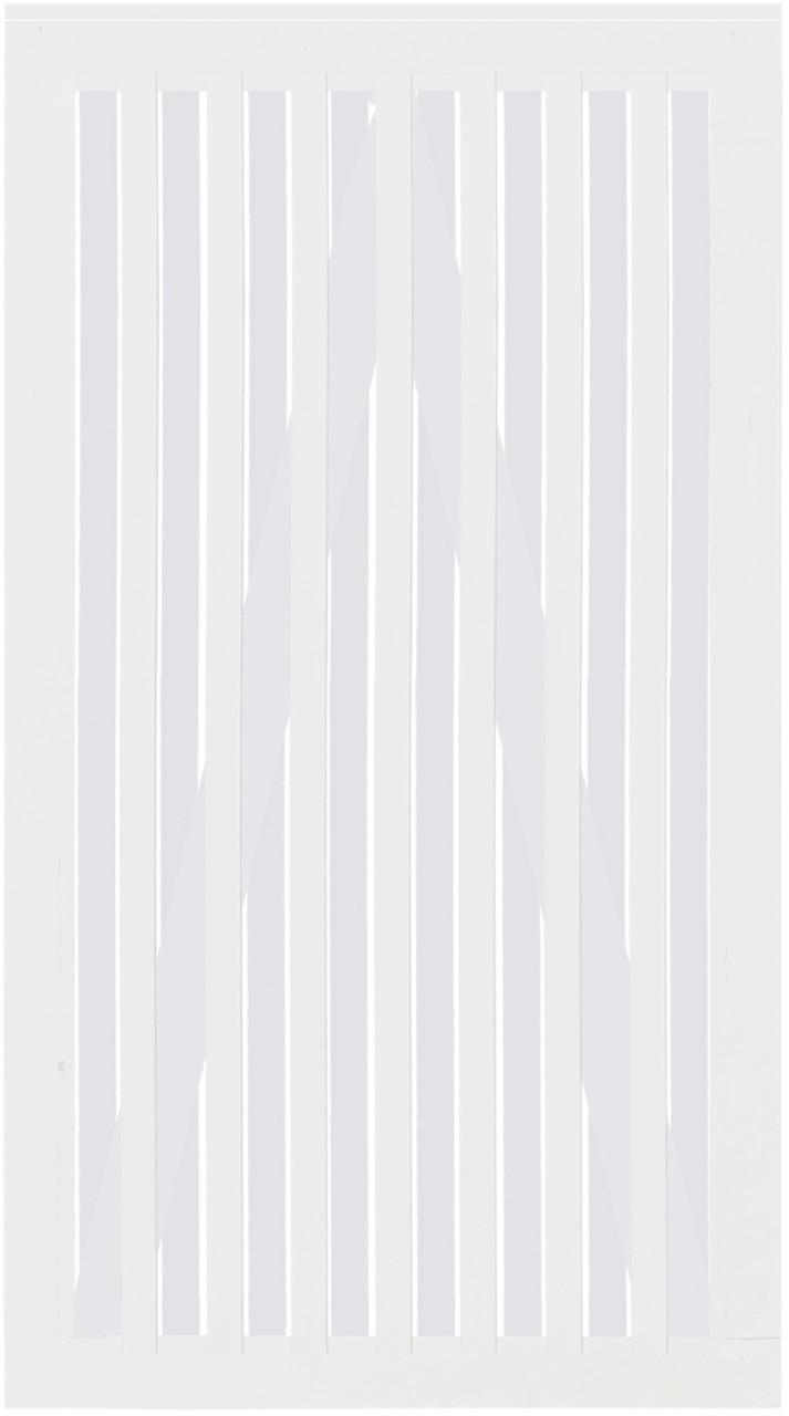 Plus Tor Nagano 100 x 180 cm RAL 9010 Weiß 17472-13