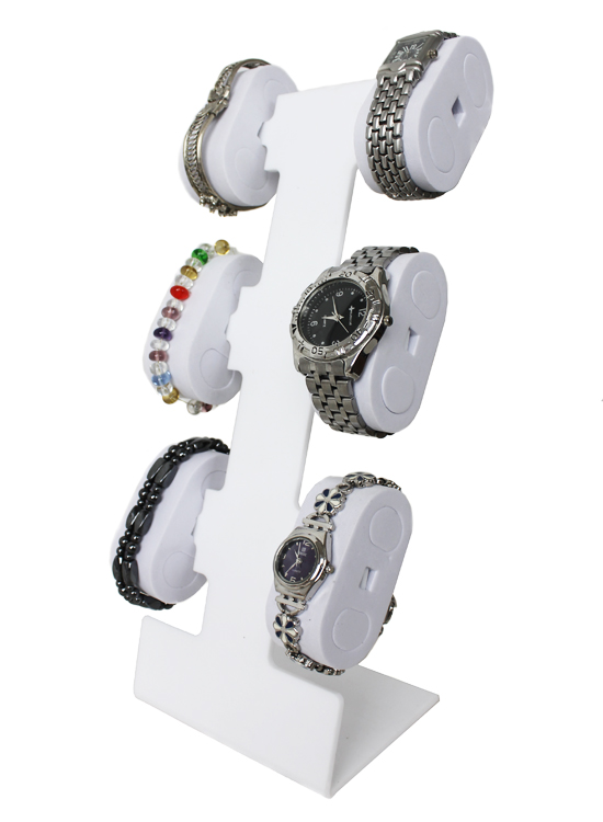 Acryl Uhrenständer Uhrenaufsteller Uhrenhalter Uhrendisplay für die Uhr Neu Nr.3 