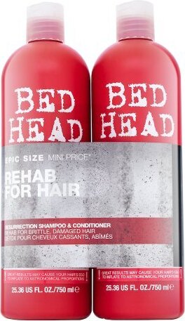 Tigi Bed Head Urban Antidotes Resurrection Shampoo & Conditioner posilujúci šampón pre oslabané vlasy 750 ml + 750 ml