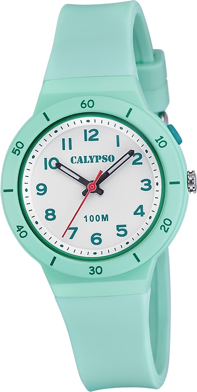 Calypso Kautschuk Jugend Kinder Uhr Analog Fashion Armbanduhr türkis D2UK5848/3