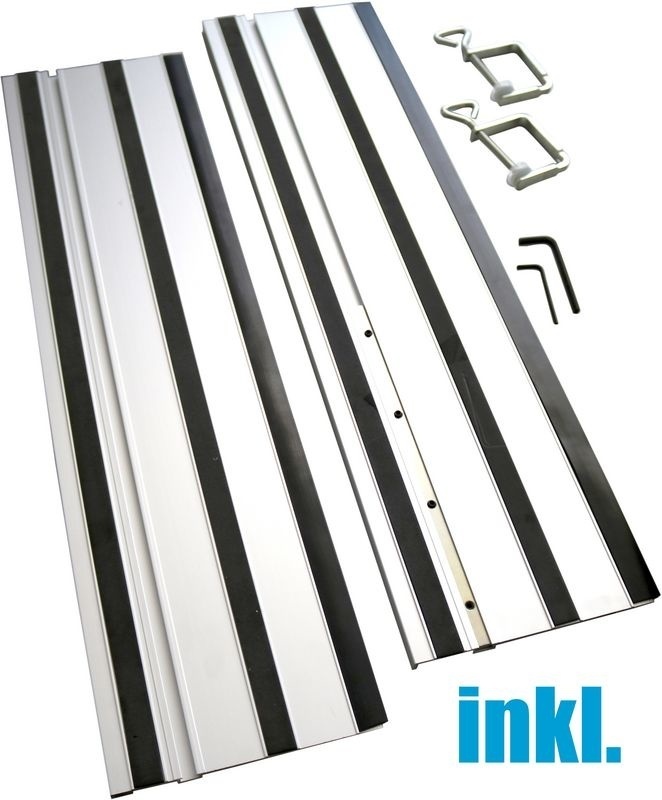 Güde Kreissägeset TS57-1400 mit 2 Schienen - 1400W - Kreisschnitte bis 57 mm 58232