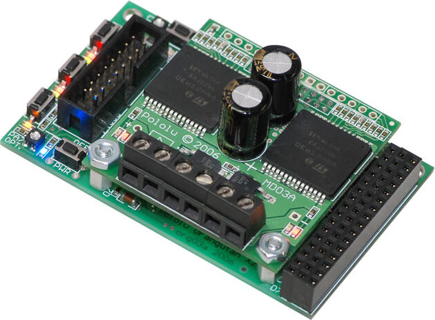 Pololu Orangutan X2 with VNH2 and LCD 738