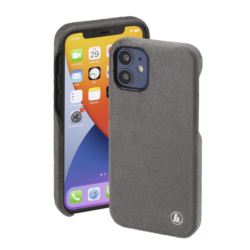 Hama Finest Touch, kryt pre Apple iPhone 12 mini, antracitový