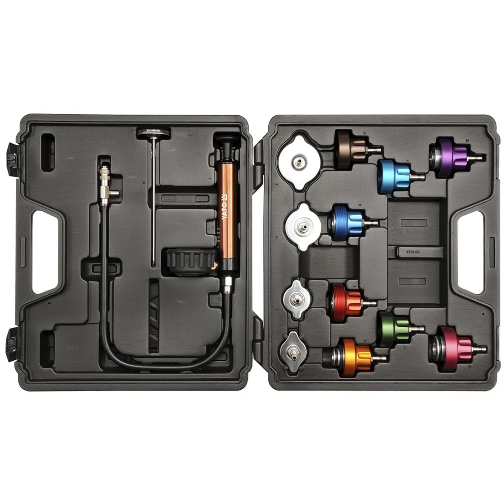 YATO Kühlsystemtester Drucktester Kühlertester Kit 401822