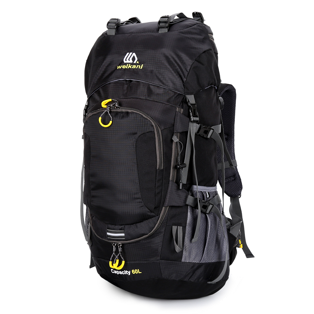 Wanderrucksack 40L Outdoor Rucksack mit Wasserdichtem Regenschutz für Bergsteig 