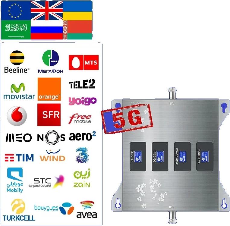 Zosilňovač signálu, 4-pásmové pokrytie LTE, Zlepšené pripojenie, B20 B8 B3 B1