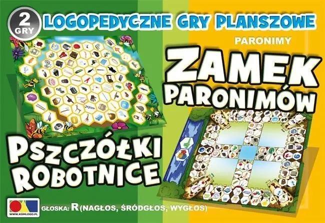 Sonstige Verlage 2 Spiele: Schloss der Paronyme/Arbeiterbienen – KOMLOGO