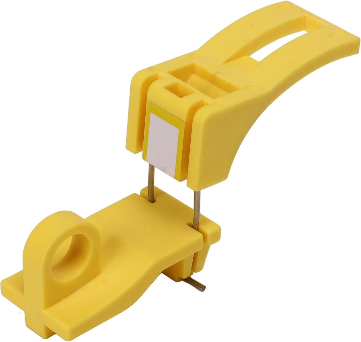 Markenlos Allecto Premium Stromunterbrecher-Verriegelungsvorrichtung - Set aus 2 - Nylon Pin-Out - Lockout-Tagout-Sicherung