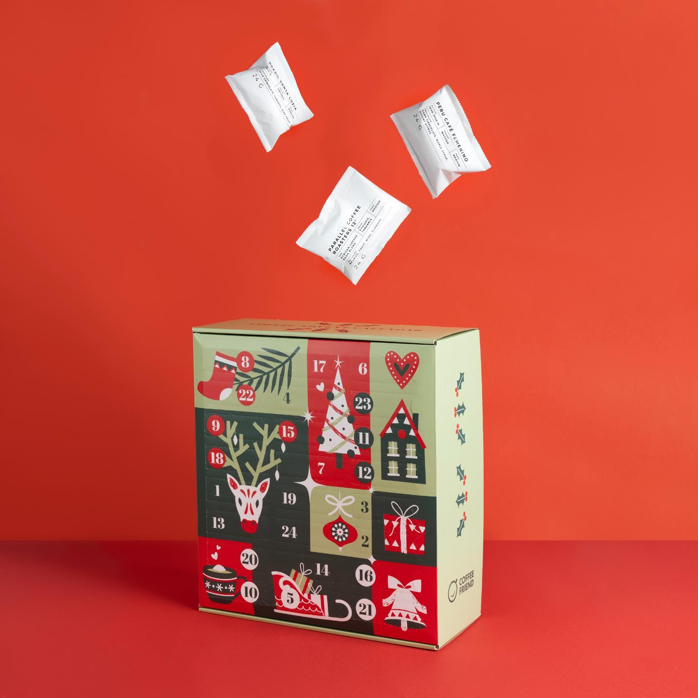 Kaffee Adventskalender Coffee Friend Classic (Kaffeebohnen)