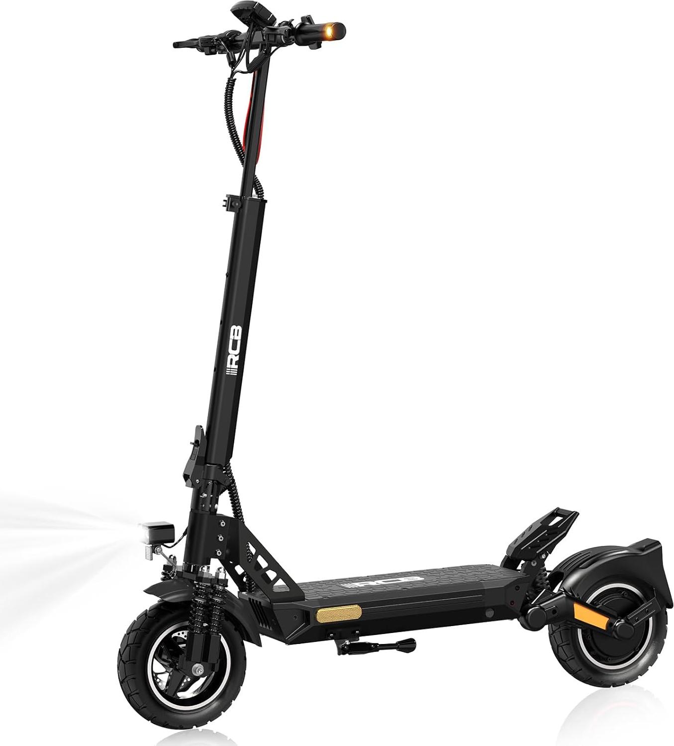 RCB D5 Ultra E-Scooter mit Straßenzulassung - 48V 21Ah bis 1600W, 10 Zoll App, NFC Diebstahlschutz, Klappbar