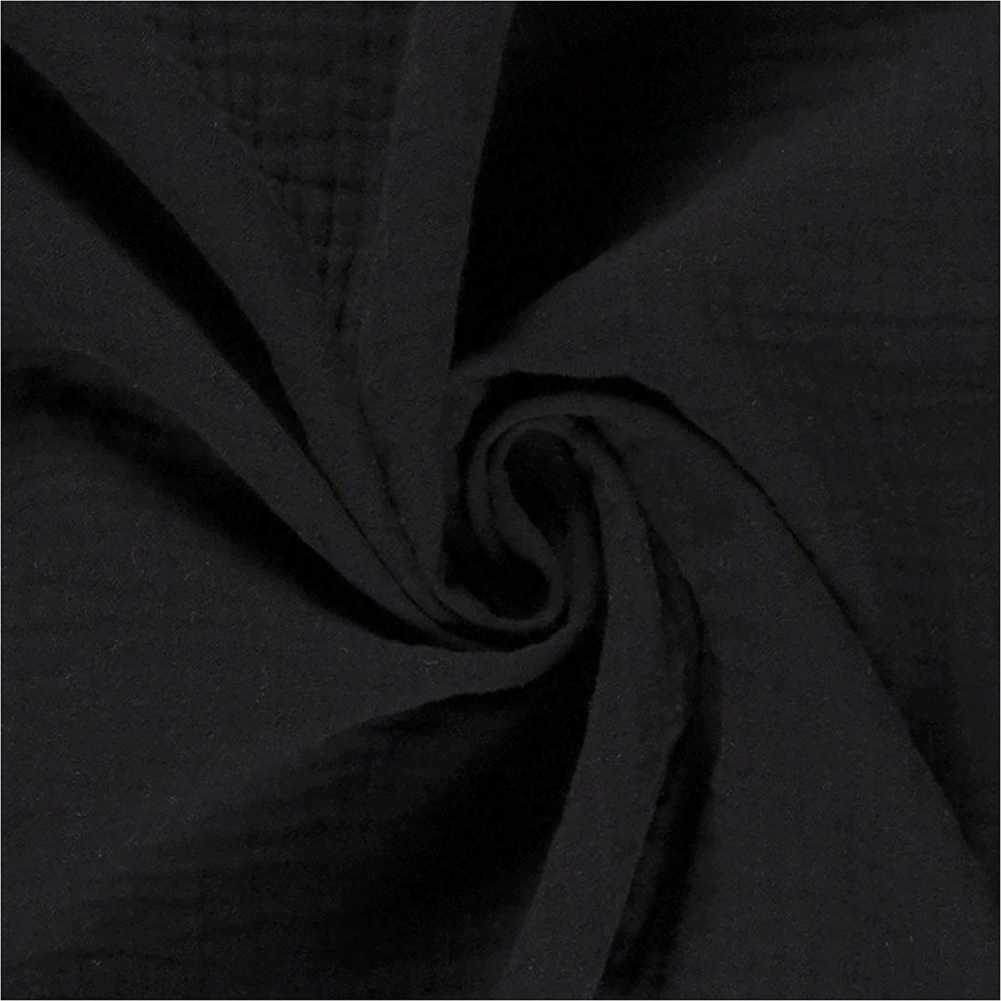 50x130cm Musselin Stoff uni Meterware Mulltuch Baumwolle