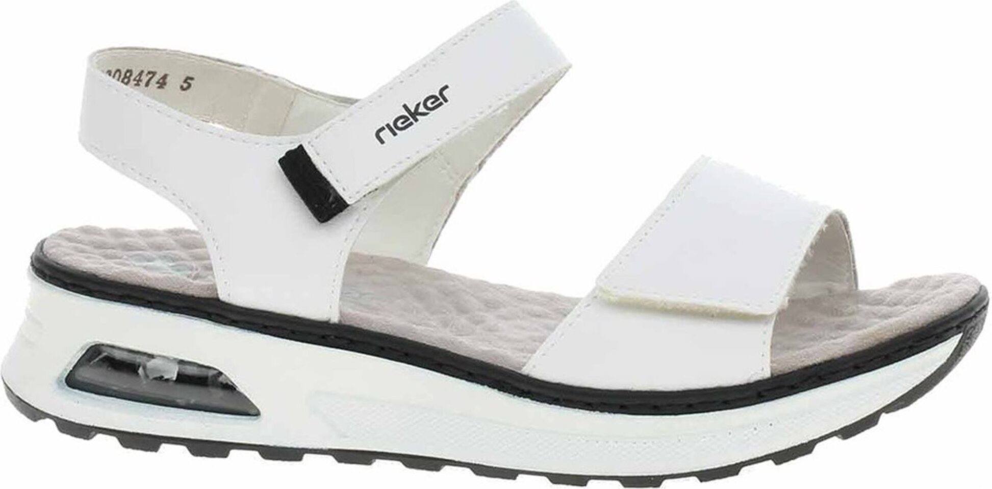 Damen Sandalen Rieker 65663-80 weiß 38 6566380