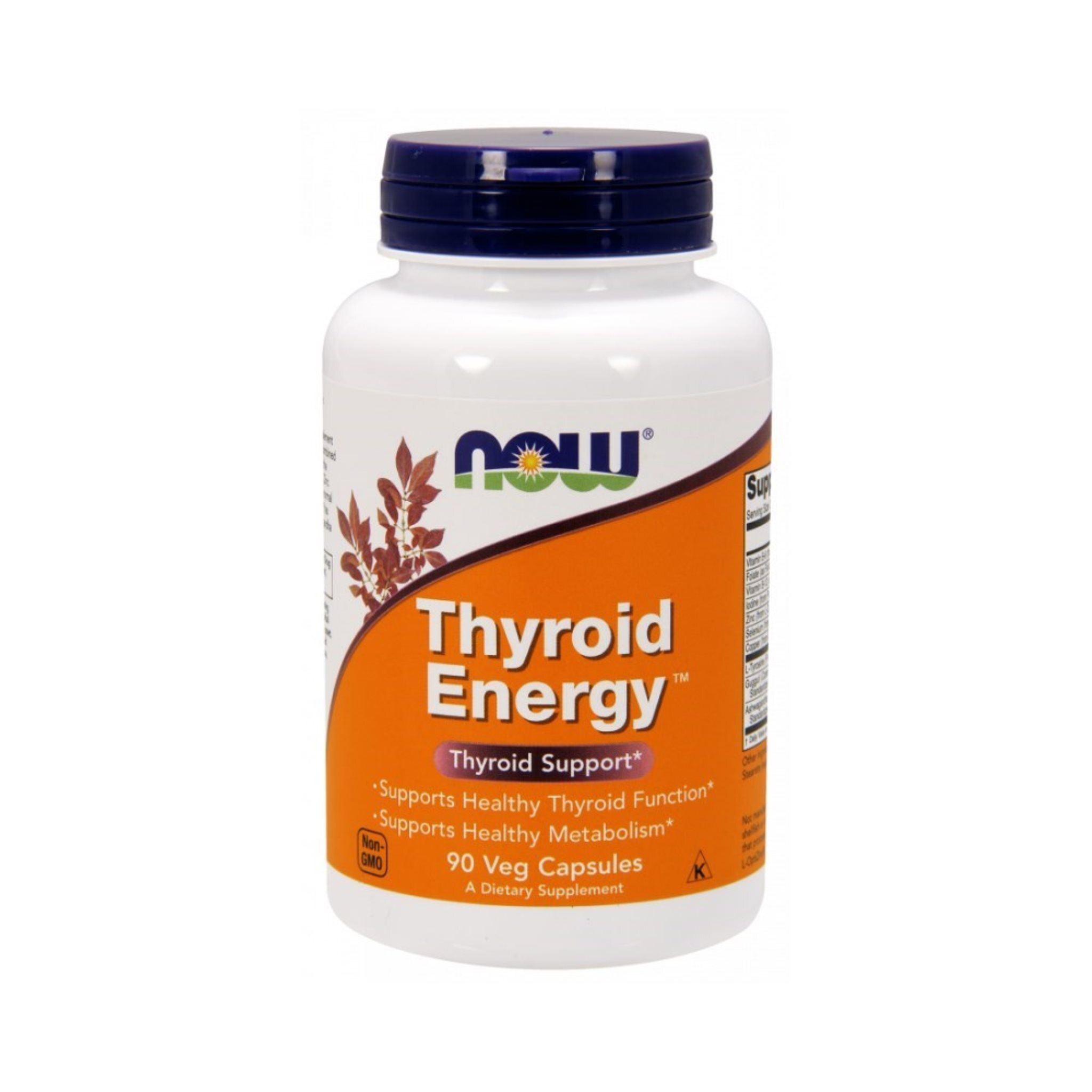 Now Foods Thyroid Energy (Schilddrüsenunterstützung) 90 Kapseln P24553