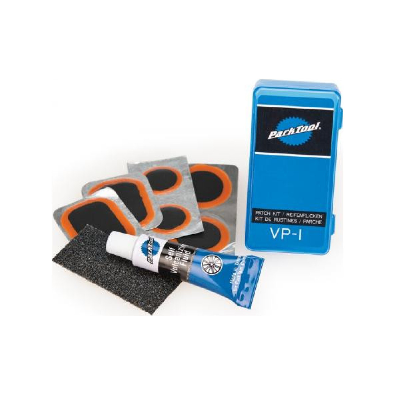 Park Tool VP-1C Vulkanisier-Flicken Blau