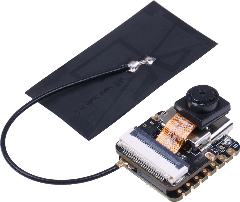 Seeed XIAO ESP32S3 Sense, ESP32-S3R8, WLAN, BLE 5.0, OV2640-Kamerasensor, 8MB PSRAM, 8MB FLASH 113991115