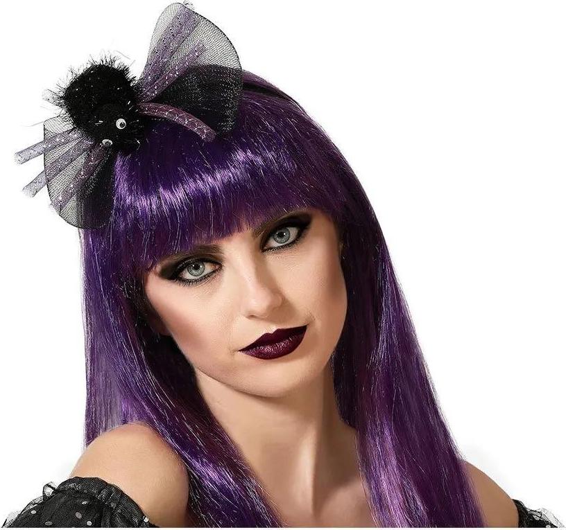Atosa Halloween Spinnendiadem Lila Lila One Size 74731-Multicolor-One Size