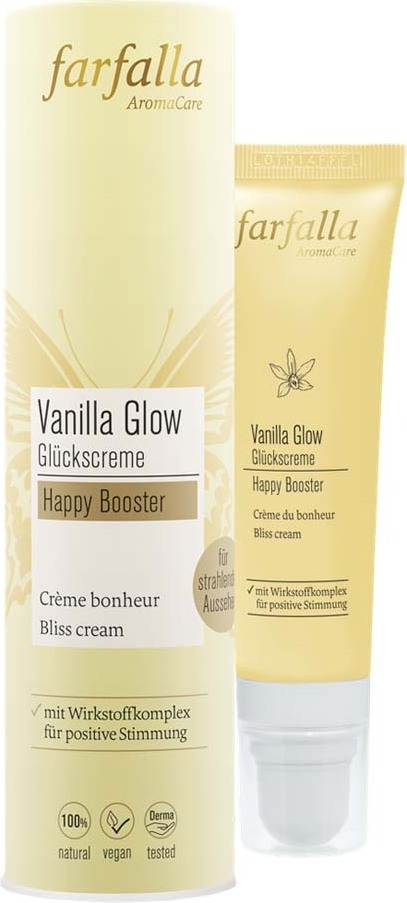 Farfalla Vanilla Glow Glückscreme, Happy Booster Bio 30ml GPVGGC