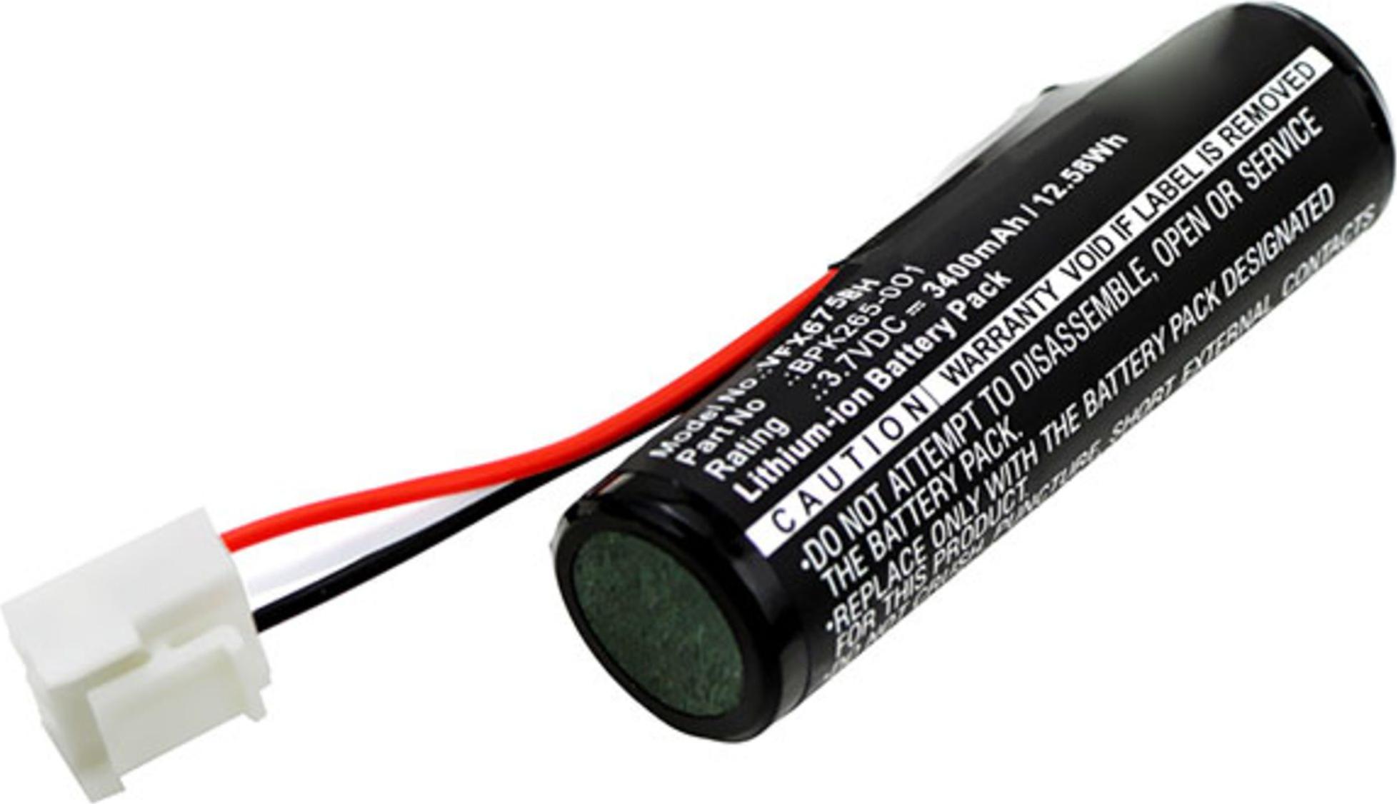 subtel 1x Akku für Zahlungsterminal / POS Kompatibel mit Verifone VX675, VX690, BPK265-001 - (3400mAh, 3.7V) 925250