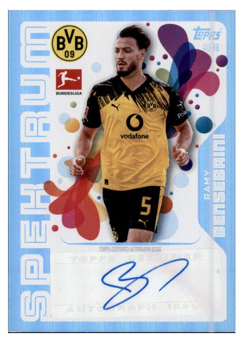 Topps AU-RB - Ramy Bensebaini - Autogrammkarte - 2025/2026