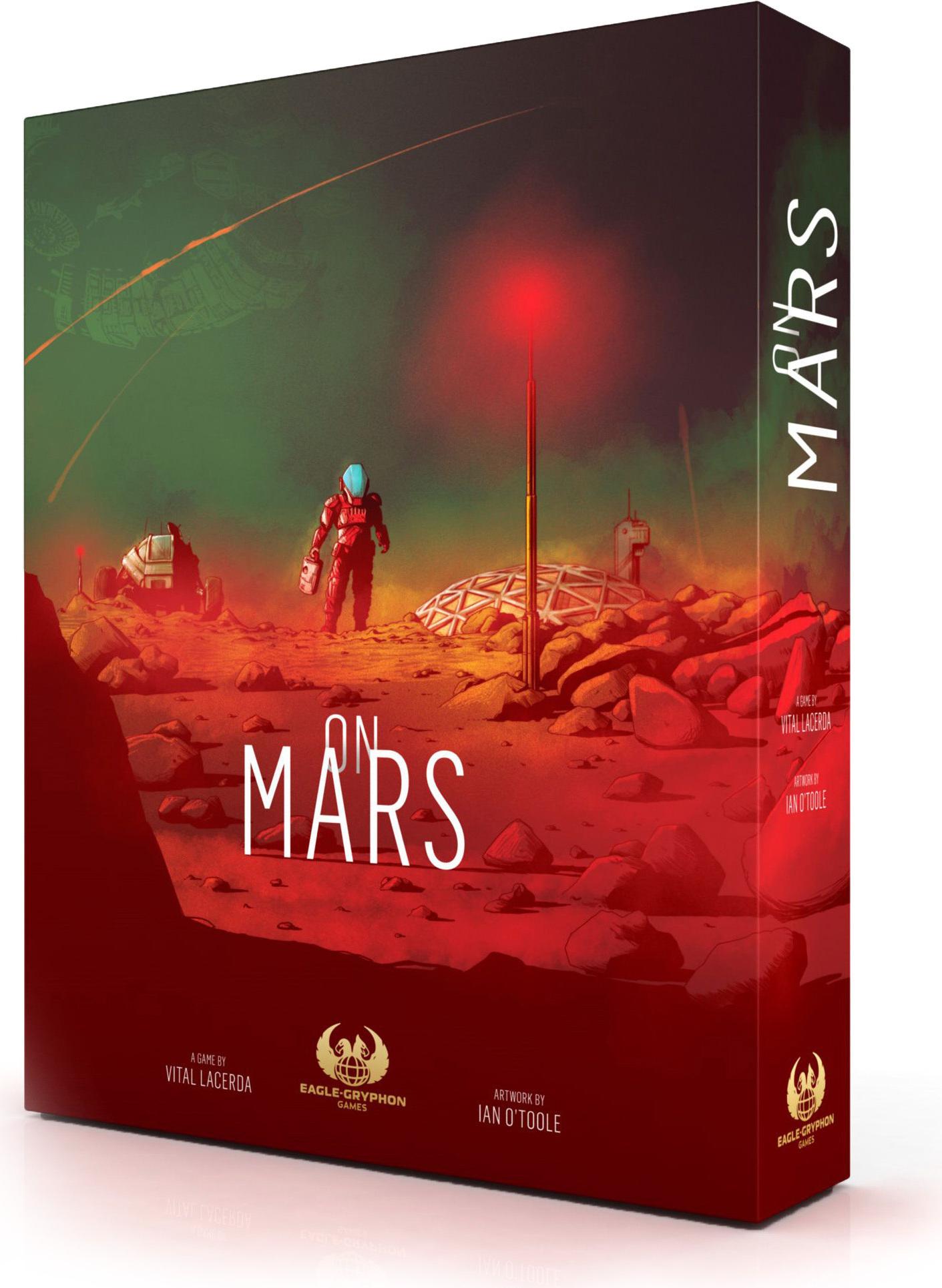 TLAMA games Strategie-Brettspiel On Mars mit tschechischer und englischer Sprachversion 6229